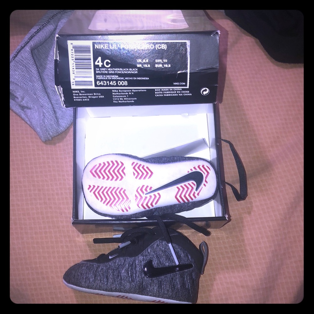 Nike “wool fleece” lil’ posite pro 4c